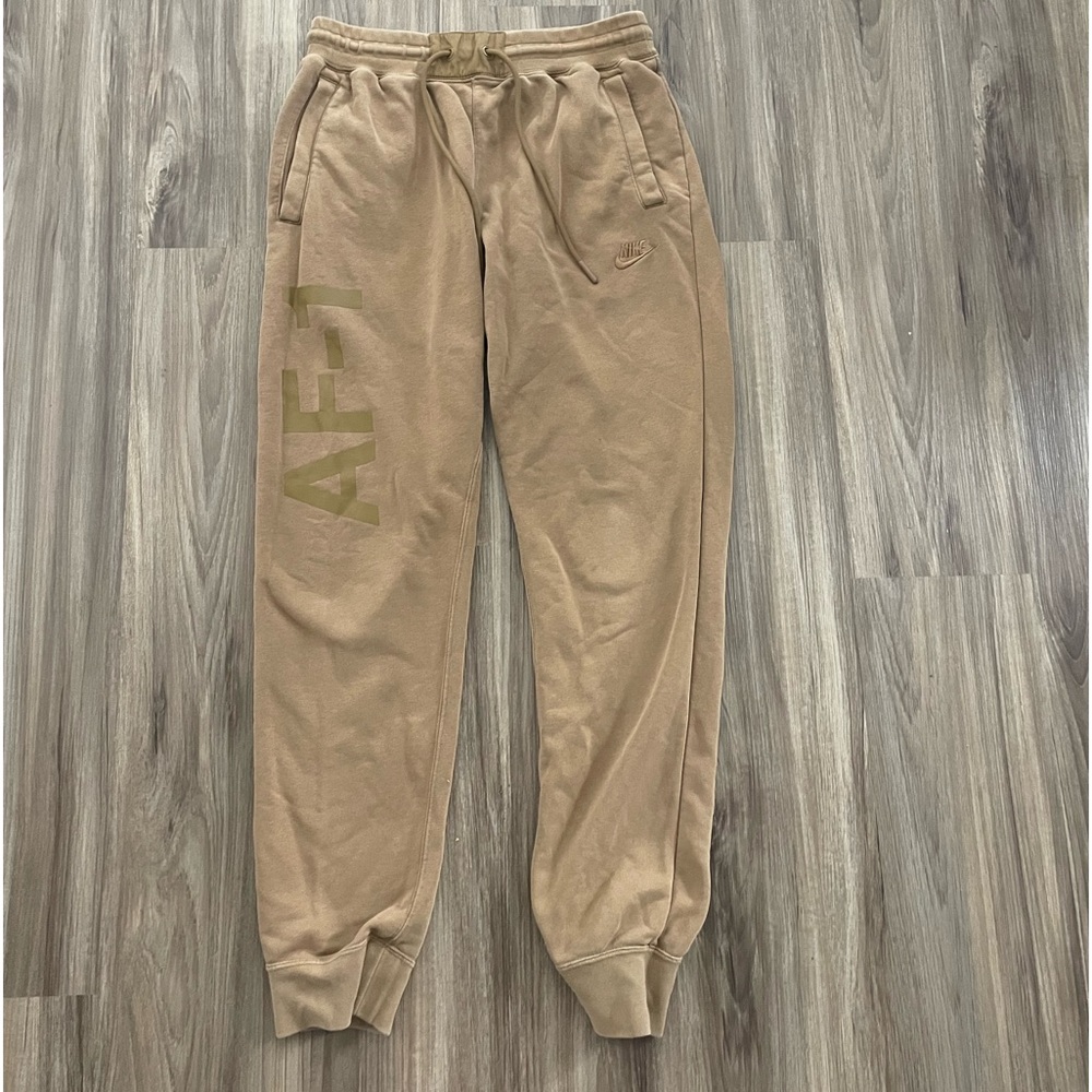 brown nike sweats